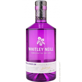 Whitley Neill Rhubarb Ginger Gin 70cl.