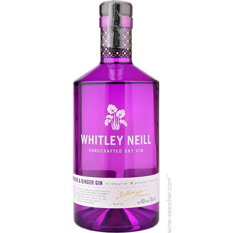 Whitley Neil Rhubarb Ginger Gin 70cl.