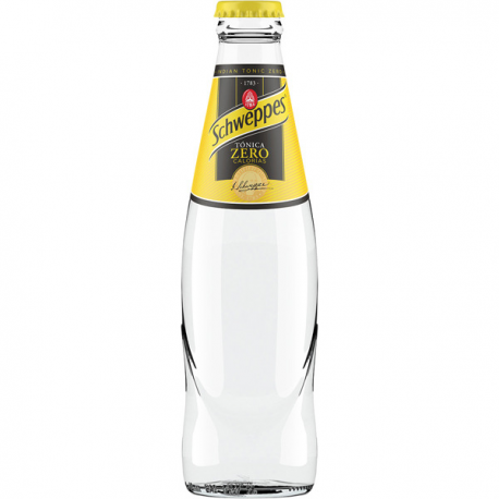 Schweppes Tonic ZERO Bottle 24x20cl.