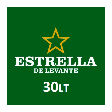Estrella Levante Barril 30L.
