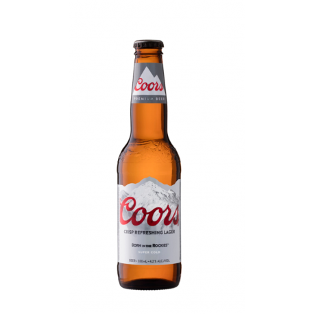 Coors Beer Bottles 24x33cl.