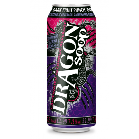 Dragon Soop Darkfruit Punch Cans 8x50cl.