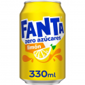 Fanta ZERO Lemon Can 24x33cl.