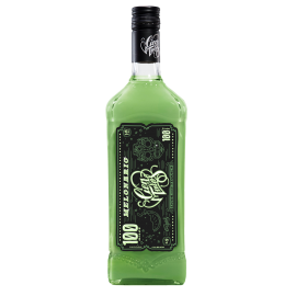 Cien Malos Melonario-Green Melon Tequila 70cl.