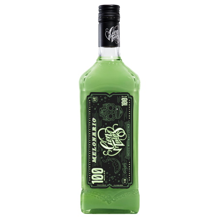 Cien Malos Melonario-Green Melon Tequila 70cl.