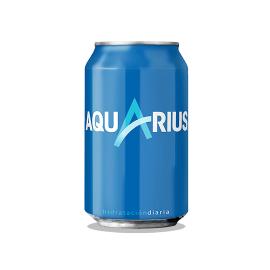 Aquarius Limón Lata 24x33cl.
