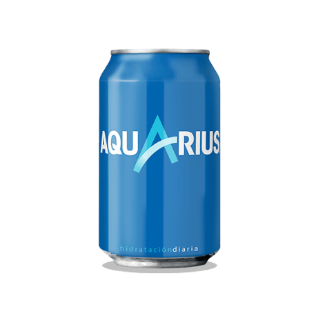 Aquarius Lemon Can 24x33cl.