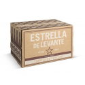 Estrella Levante Caja Cartón Botella NR 24x33cl.