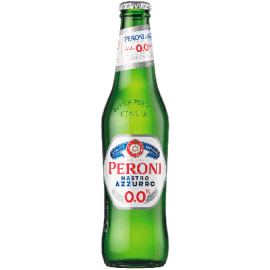 Peroni's Nastro Azzurro 0,0 Sin Bot.24x33cl.