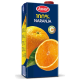 Juver Orange Juice 100% Brick 12x1 Litre.