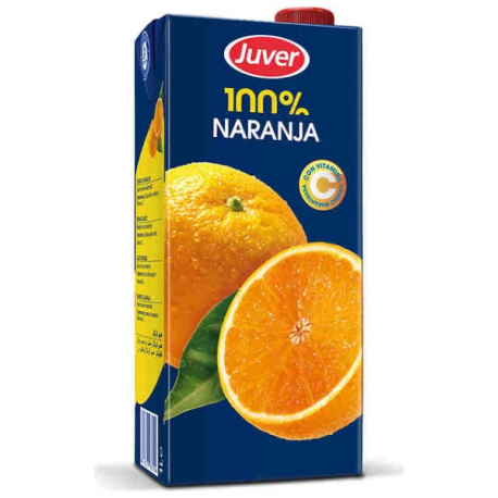 Juver Orange Juice Brick 12x1 Litre.