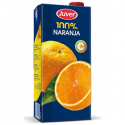 Juver Orange Juice 100% Brick 12x1 Litre.