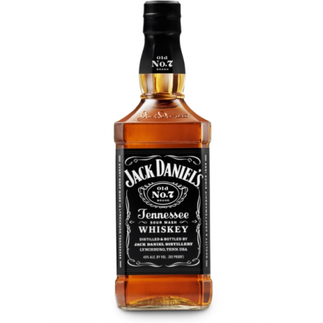 Jack Daniels Tennessee Whiskey 1L.
