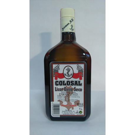 Licor Extra Seco Naranja Eco Colosal 1L.